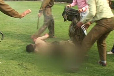 Man tries self-immolation in front of PMO