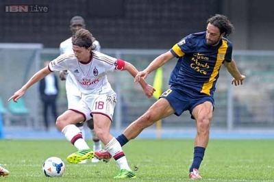 Serie A: Promoted Verona shock AC Milan 2-1 in opener