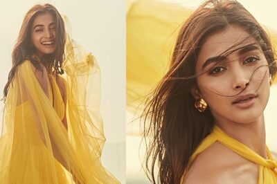 Pooja Hegde Is A Ray Of Sunshine In This Stunning Yellow Tulle Dress