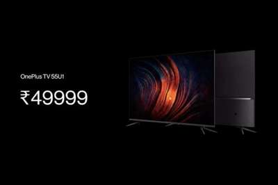 OnePlus TV Launch: OnePlus 55U1 4K TV at Rs 49,999, OnePlus Y Series Starts at Rs 12,999