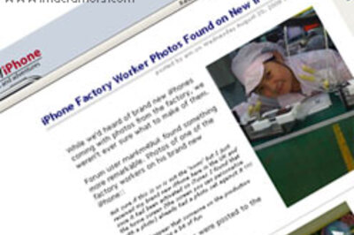 Mystery Chinese iPhone worker becomes Internet star