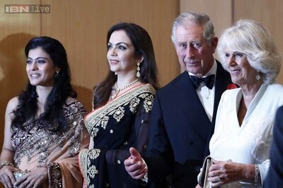 Snapshot: When Kajol and Ajay Devgn met Prince Charles