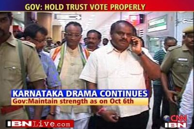 Showdown between Governor, Speaker in K'taka