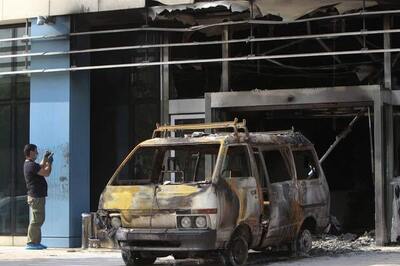 Gunmen ram van into Microsoft's Greek headquarters