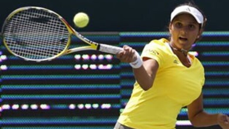 Sania goes down fighting against Venus