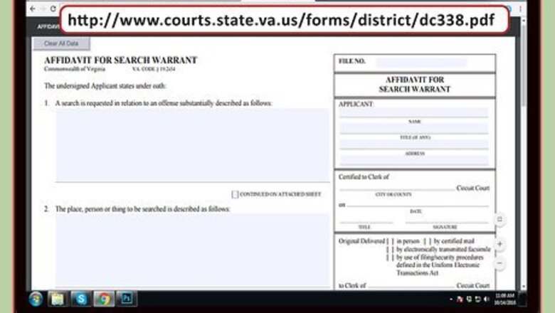 How to Write a Drug Offense Affidavit