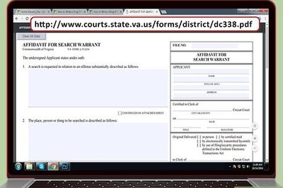 How to Write a Drug Offense Affidavit