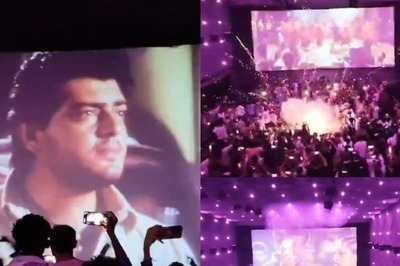 Ajith Fans Burst Crackers Inside Chennai Theatre To Celebrate His Birthday, Dheena Re Release | Watch