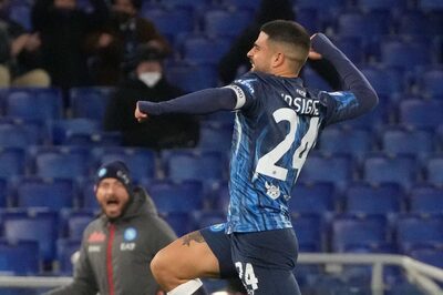 Serie A: Fabian Ruiz Strikes Late at Lazio to Fire Napoli Top, Roma Beat 10-Men Spezia