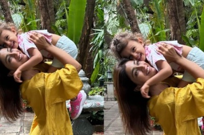 Shriya Saran Spends Sunday Morning With Her Baby Girl Radha, Photo Goes Viral