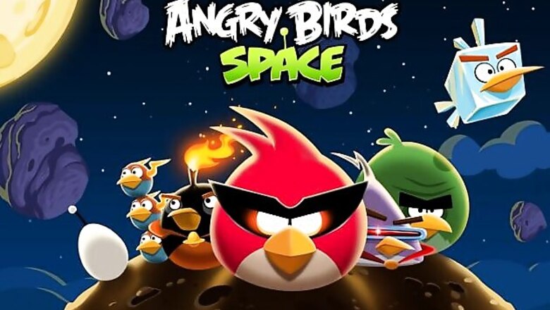 Angry Birds invade Space