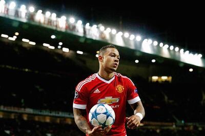 Manchester United's Memphis Depay still adapting to physicality of English football