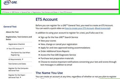 How to Register for the GRE