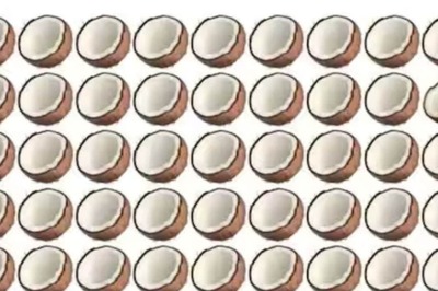 Spot The Odd Coconut In This Optical Illusion; You've 5 Seconds