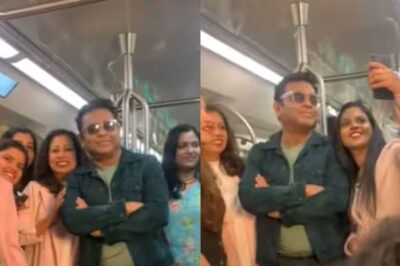 AR Rahman Clicks Selfies With Fans On Kochi Metro During Aadujeevitham Promotions