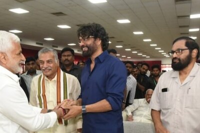 Nagarjuna Attends Politician Yarlagadda Lakshmi’s 70th Birthday Party