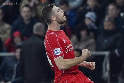 EPL: Henderson's freak goal keeps Liverpool flying high