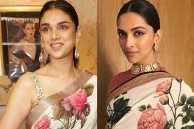 Deepika Padukone Or Aditi Rao Hydari: Who Pulled Off The Floral Saree Look Better