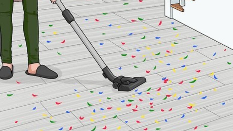 How to Clean Up Confetti