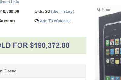 This Unboxed iPhone Model Sold For Whopping 1.3 Crore In Auction: All Details