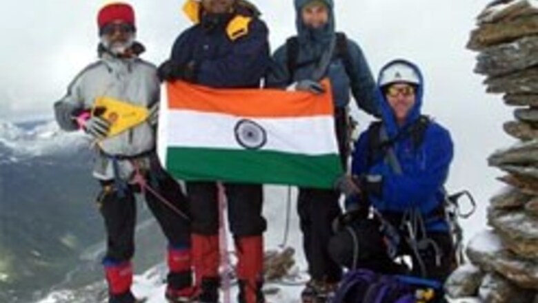 Look who unfurled the Tricolour atop Swiss Alps