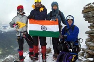 Look who unfurled the Tricolour atop Swiss Alps