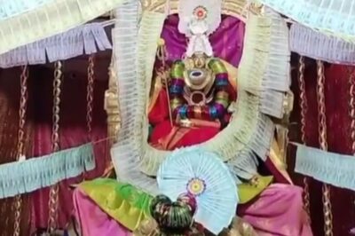 Tamil Nadu's Kaliamman Temple Decorated With Currency Notes During Puratasi Pongal Festival