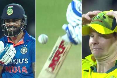 Brain Fade Again: Virat Kohli in Splits as Steve Smith & Co Make Huge DRS Blunder in 3rd ODI - WATCH