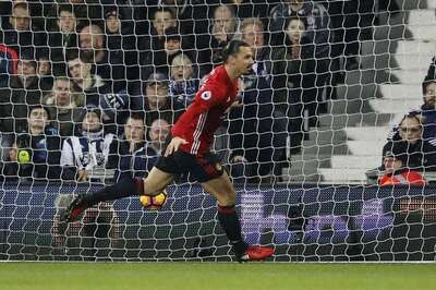 EPL: Ibrahimovic Brace Helps Manchester United Beat West Brom