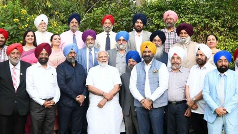 PM Modi Meets Delegation of Sikh Intellectuals in Delhi