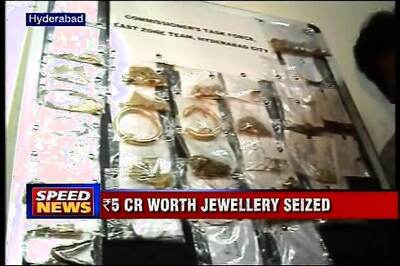 Hyderabad: Rs 5 cr worth jewellery seized