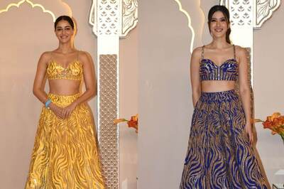 Anant Ambani And Radhika Merchant Wedding: Ananya Panday And Shanaya Kapoor Set BFF Goals In Similar Outfits