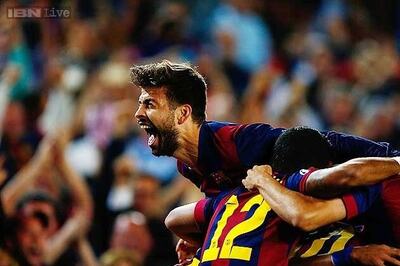 Champions League: Gerard Pique delighted with Barcelona win