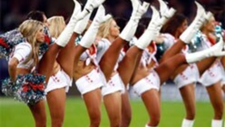 IPL cheerleaders cover up after BJP warning