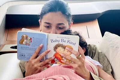 Alia Bhatt Spends A Perfect Sunday Lounging With Daughter Raha, Reads Out Baby Be Kind To Her | Photo
