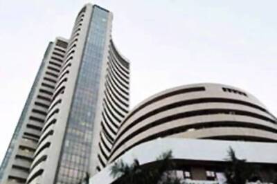 Sensex hits month's closing high as BJP leads exit polls