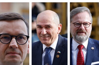 PMs Of Poland, Slovenia And Czech Republic Head To Kyiv To Meet Zelensky