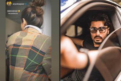 Malaika Arora Poses for Beau Arjun Kapoor and He Wants Fans to 'Check Her Out'