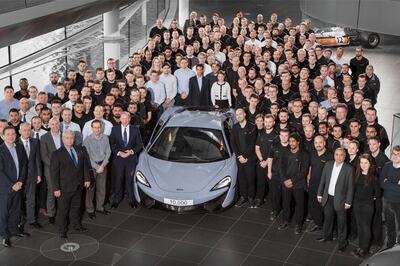 McLaren Marks 10,000th Production Milestone
