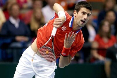 Djokovic advances, Tsonga crashes out at BNP Paribas