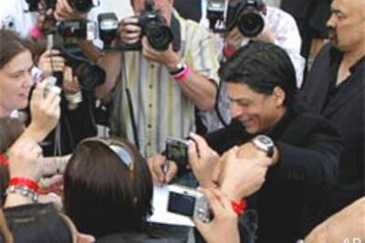 In Pics: SRK plays a different ball game in London