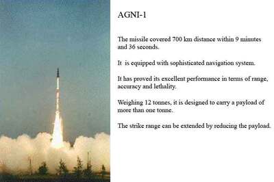 India successfully test-fires Agni-I ballistic missile