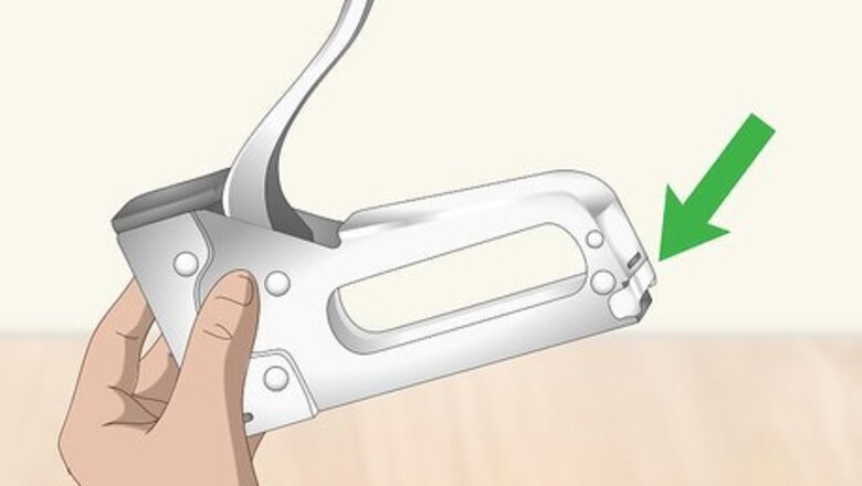 How to Load a Staple Gun