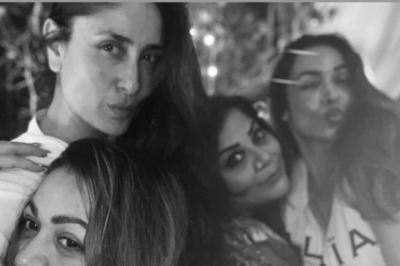 Kareena Kapoor Khan Aces Pout Game With BFFs Malaika Arora, Amrita Arora, Misses Sister Karisma Kapoor