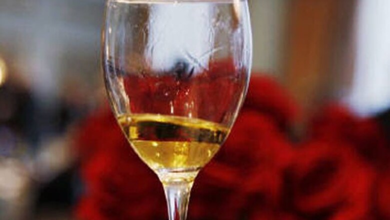 It's not just gold, wine glitters too