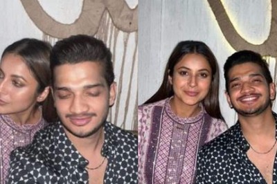 Munawar Faruqui Pens a Shayari for Shehnaaz Gill as They Meet at a Party, Take a Look at Their Pics
