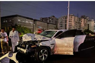 ON VIDEO | 9 Killed As Speeding Luxury Car Rams Into People Gathered At Accident Site in Ahmedabad; Accused Held