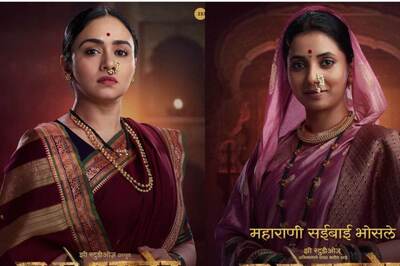 Posters of Amruta Khanvilkar, Sayli Sanjeev From Marathi Film Har Har Mahadev Out