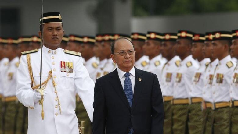 NSA, FS in Myanmar meet President Thein Sein and top defence officials
