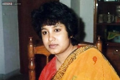 Writer Taslima Nasreen seeks extension of visa duration, meets Rajnath Singh